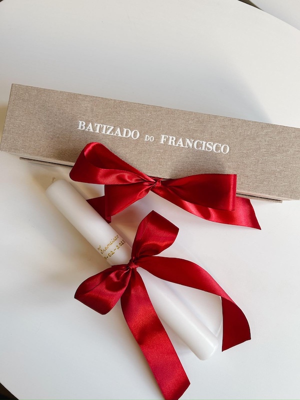 Caixa de Vela para Batizado Personalizada